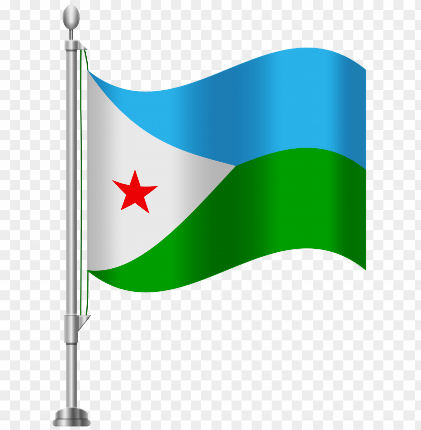 djibouti, flag