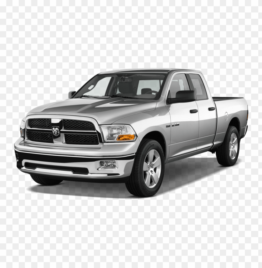 pickup truck, silver truck, Dodge truck, vehicle, automotive, four wheels, transportation