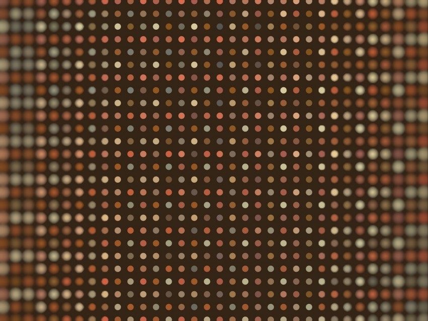 Dots Colorful Pixels Texture Blur Background