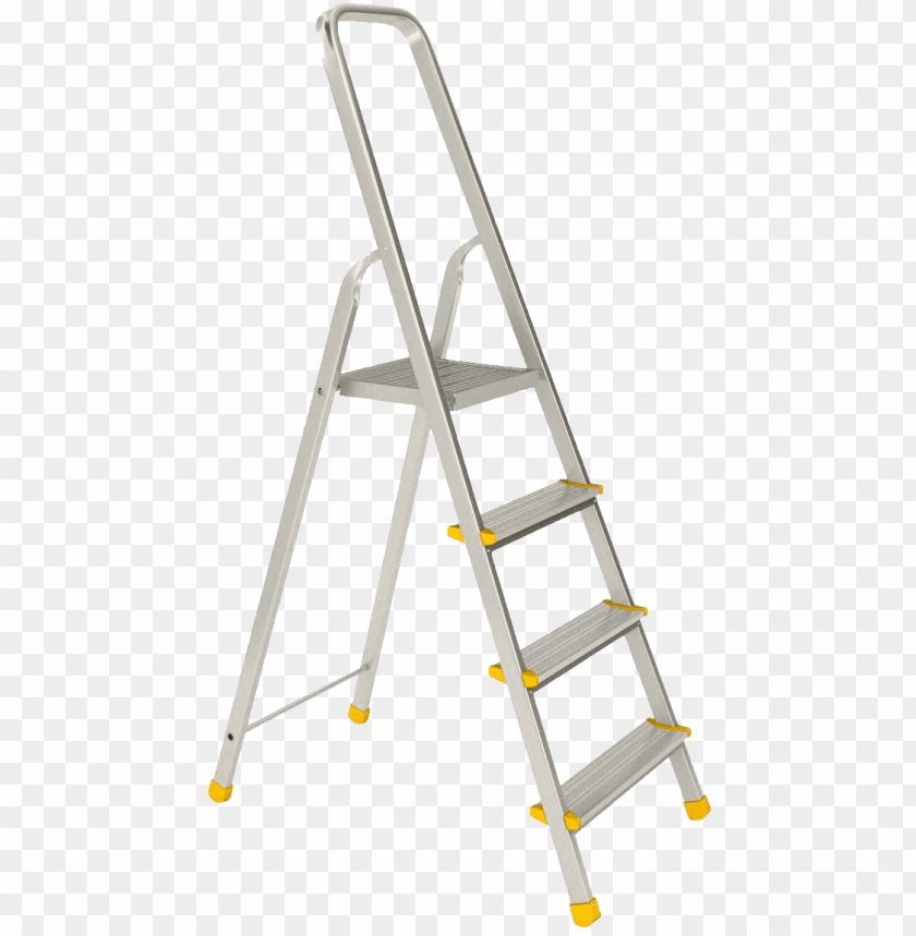 tools and parts, ladders, double aluminium ladder, 