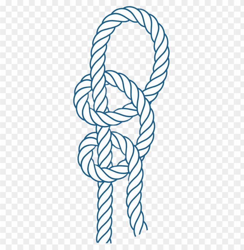 Double Half Hitches Knot PNG Transparent Background