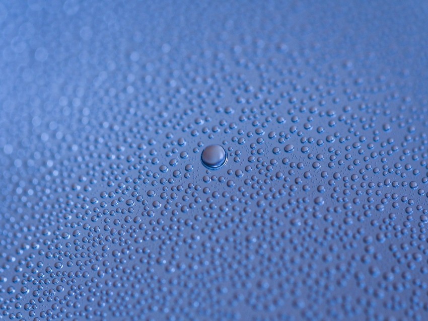 Drops Bubbles Moisture Surface Macro Blur Background