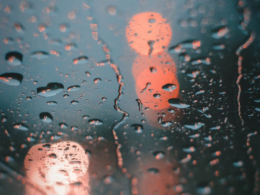 Drops Drips Surface Wet Bokeh Reflection Background