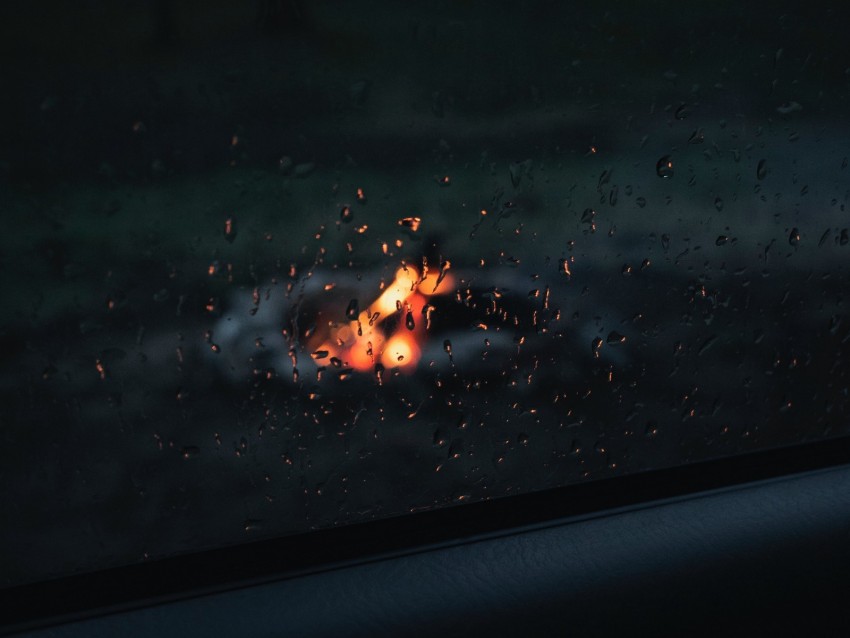 drops, glass, wet, bonfire, blur, fire