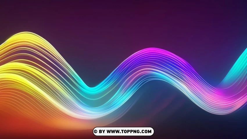 abstract, wave, background, colorful, rainbow, gradient, lines