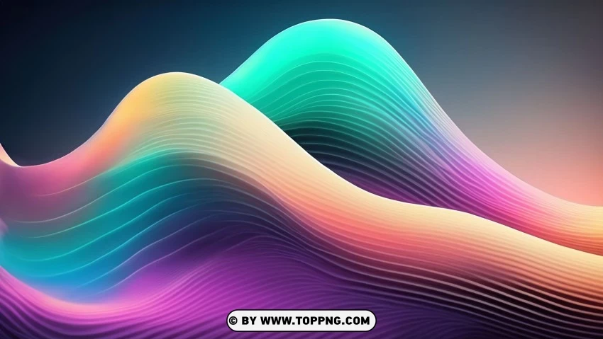 Dynamic Colorful Patterns In 4k Wallpaper PNG Transparent Background