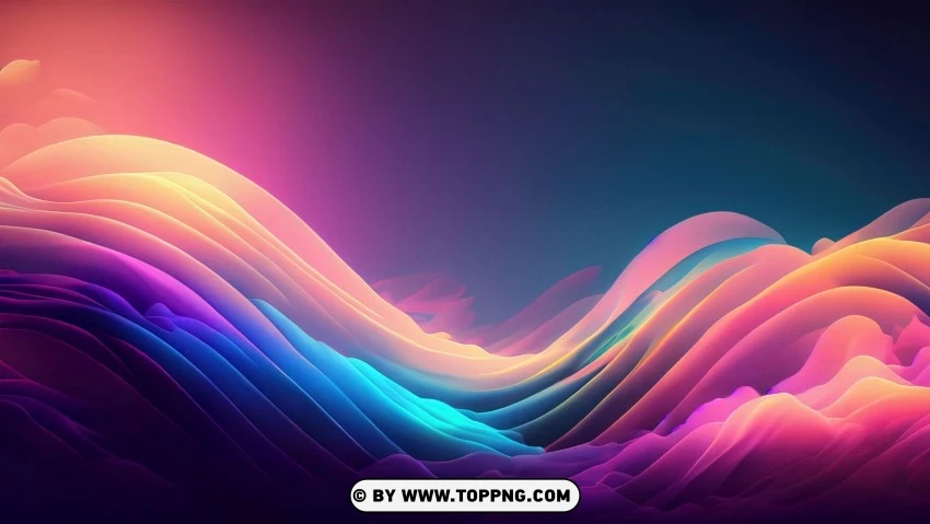 abstract, wave, background, colorful, rainbow, gradient, lines