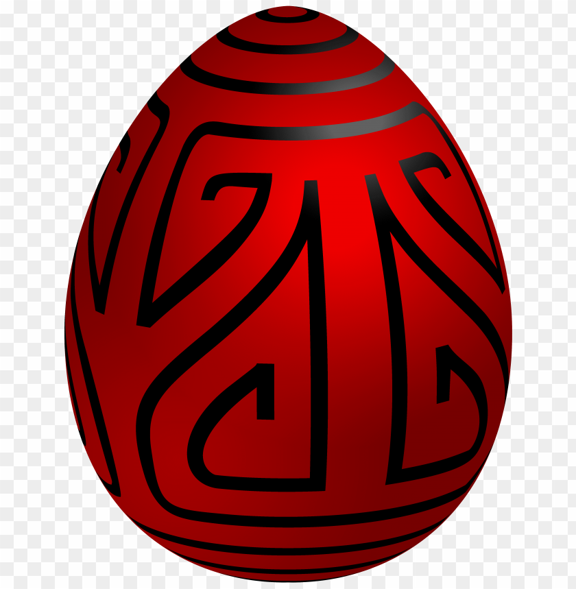 art, clip, deco, easter, egg, red