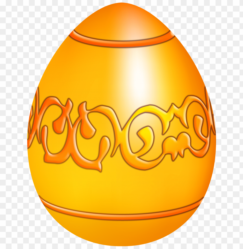 art, clip, decorative, easter, egg, yellow