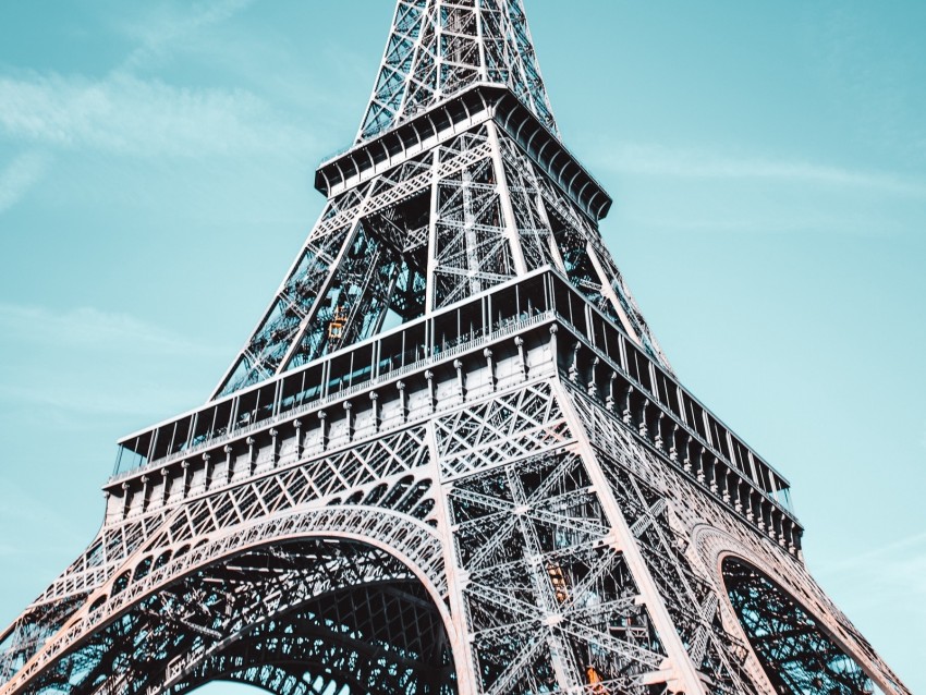 Eiffel Tower Architecture Paris France Design Background