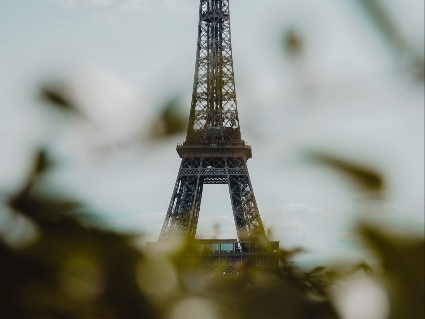 Eiffel Tower Tower Architecture Paris France Background