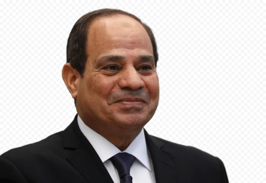 President Abdel Fattah El-sisi Image PNG Transparent Background