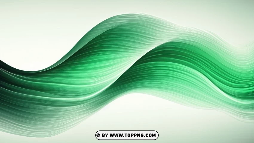 Elegance In 4k Abstract Green Wallpaper PNG Transparent Background