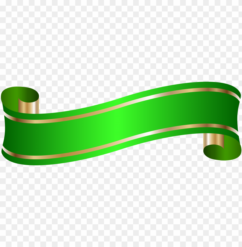 Green Ribbon Banner