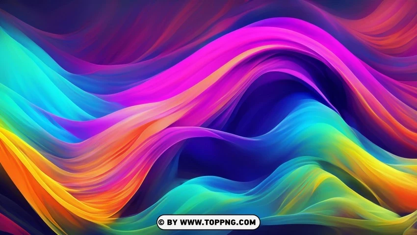 abstract, wave, background, colorful, rainbow, gradient, lines