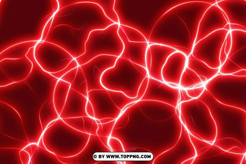 Elegant Glowing Red Gfx In High Definition PNG Transparent Background