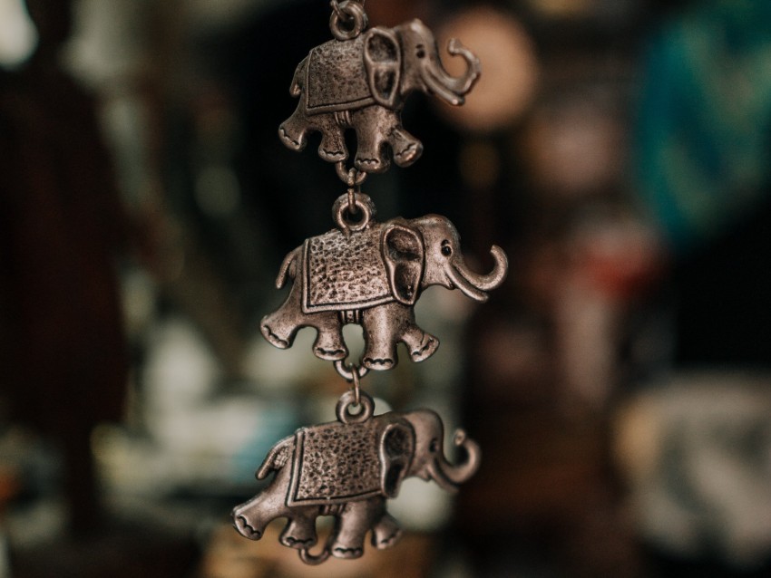 elephants, decoration, accessory