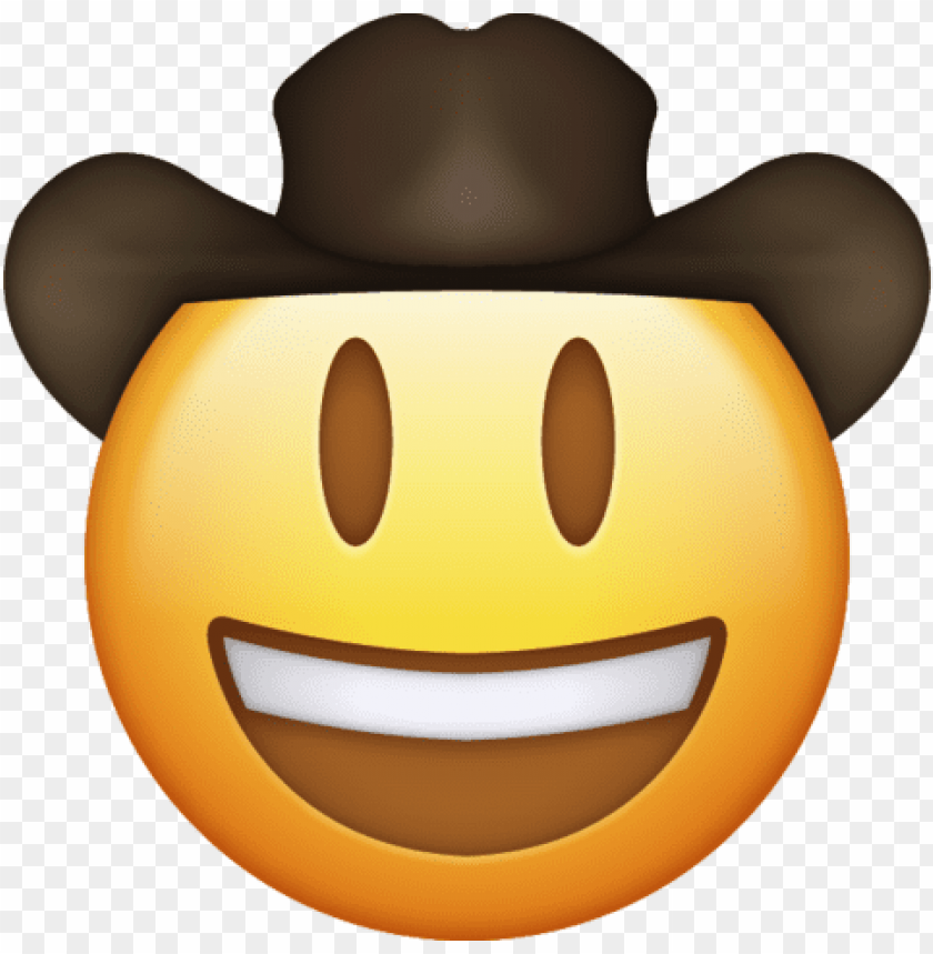 emoji, icon, cowboy, emoji, large