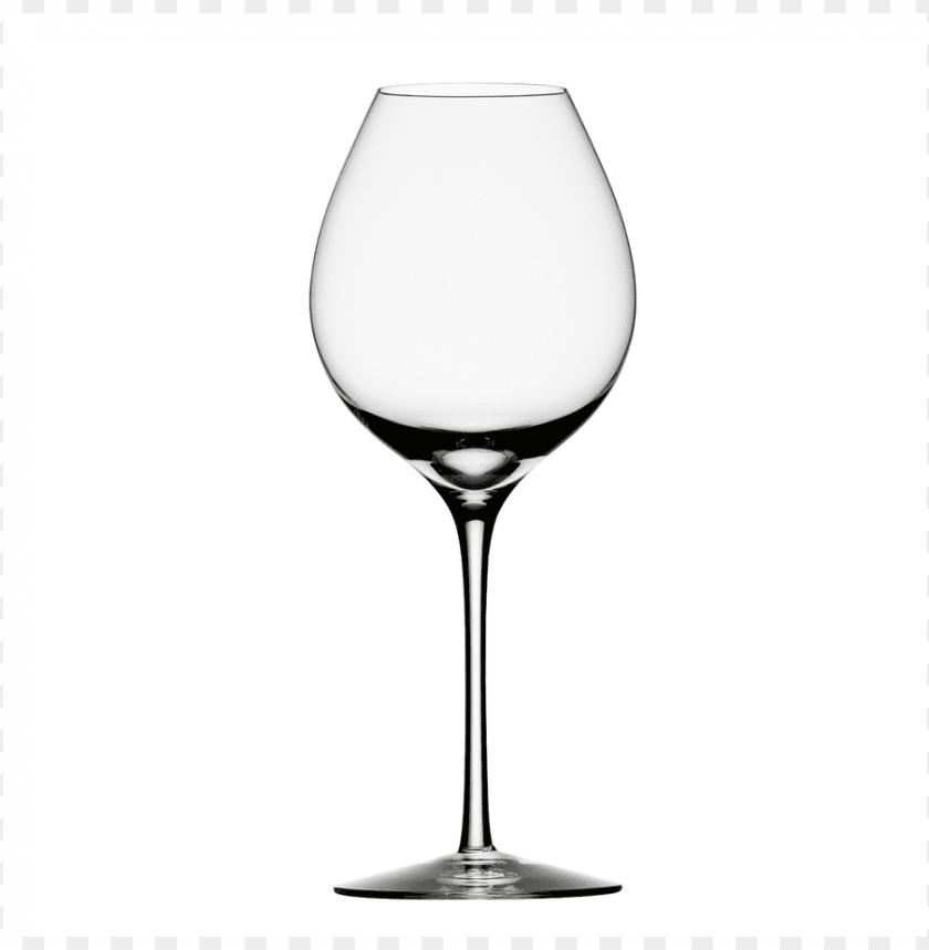 empty wine glass