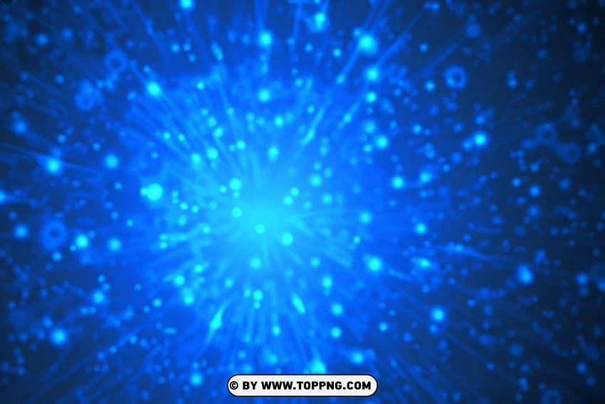 Enhance Your Projects High-definition Glowing Light Blue Gfx Picture PNG Transparent Background