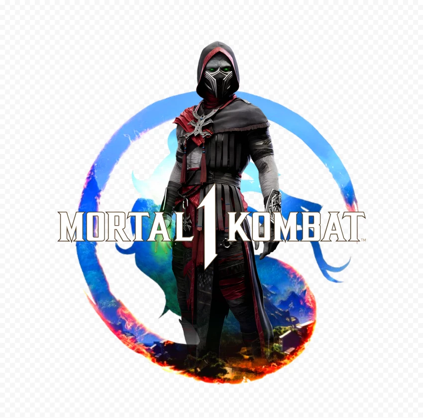 Ermac Mortal Kombat 1 Street Fighter PNG Transparent Background