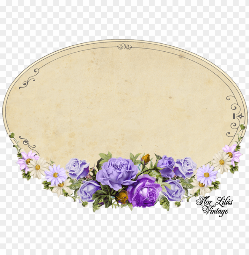 flower, retro, floral, vintage frame, nature, ornament, plant