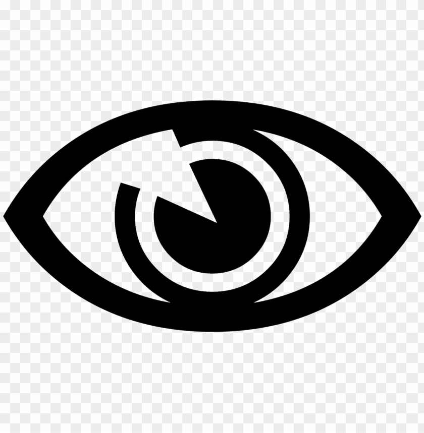 eye symbol, graphic design, icon, monochrome, circular shapes, visual representation, abstract art