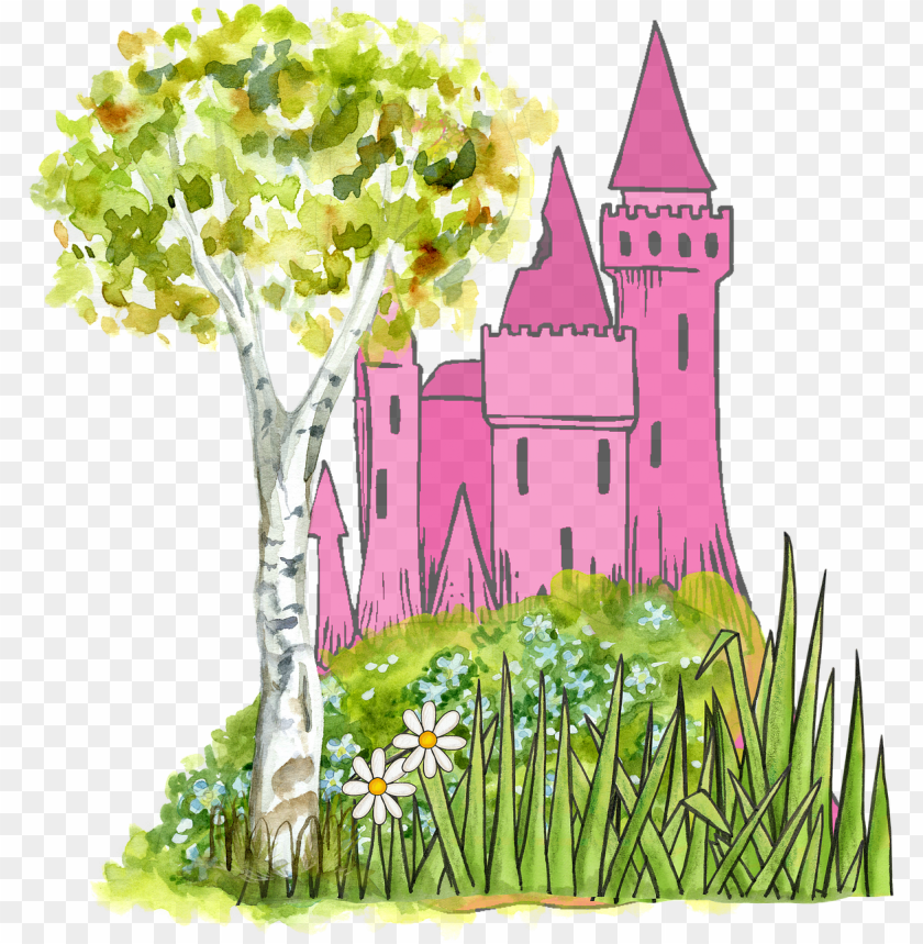 fantasy, kingdom, princess castle, medieval, symbol, knight, cute