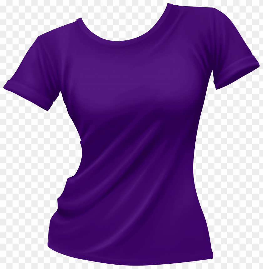 female, purple, t, shirt