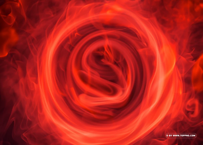 Fire Vortex Horror Free PNG Transparent Background