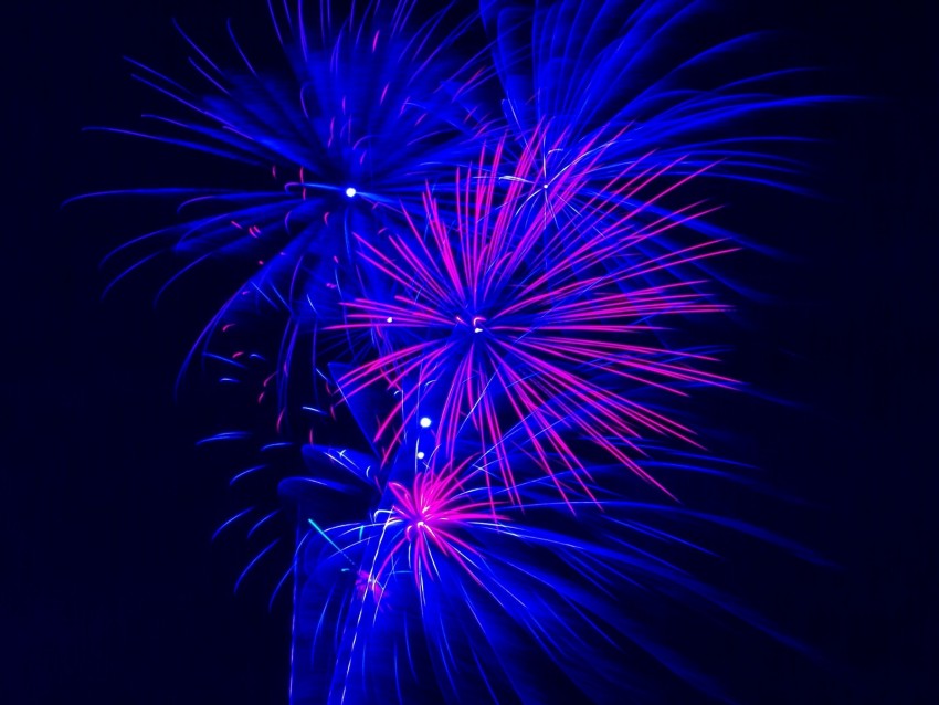 fireworks, salute, sparks, sky, dark