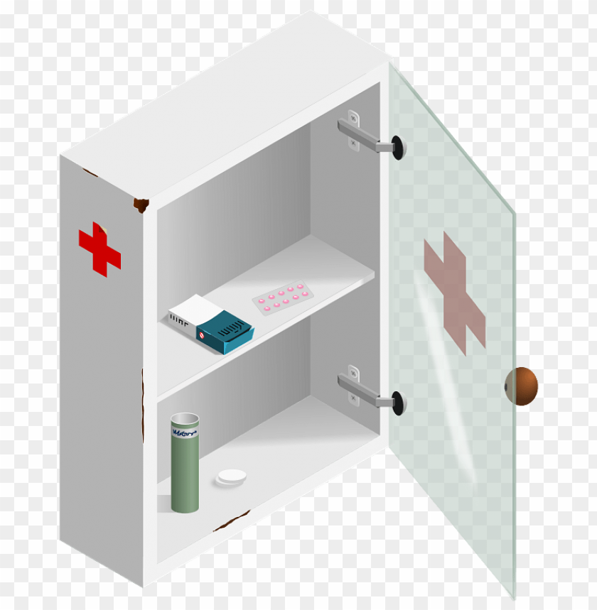 First Aid Cupboard PNG Transparent Background