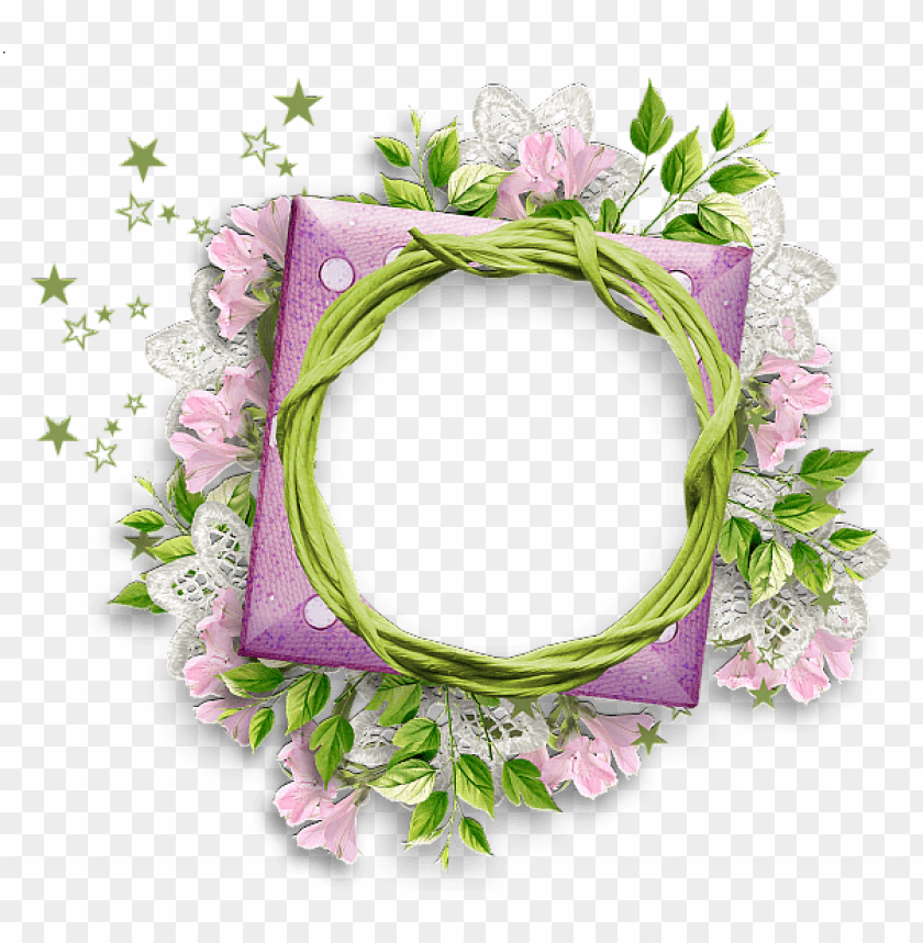 decorative frame, floral design, handmade crafts, photo borders, graphic elements