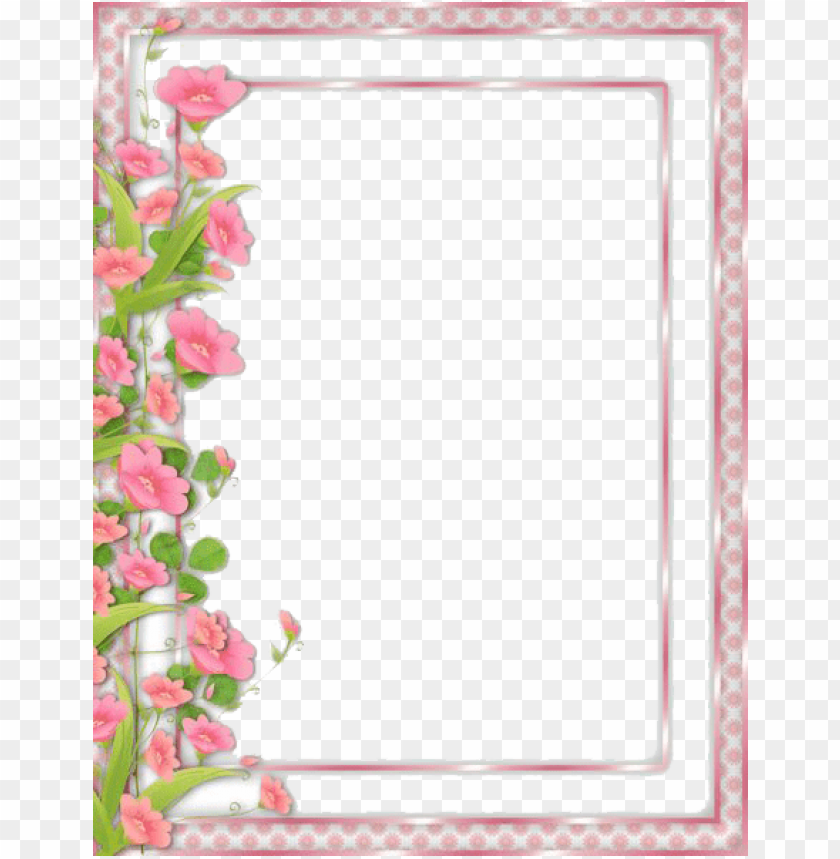 Floral Frame, Decorative, Wedding, Invitation, Template