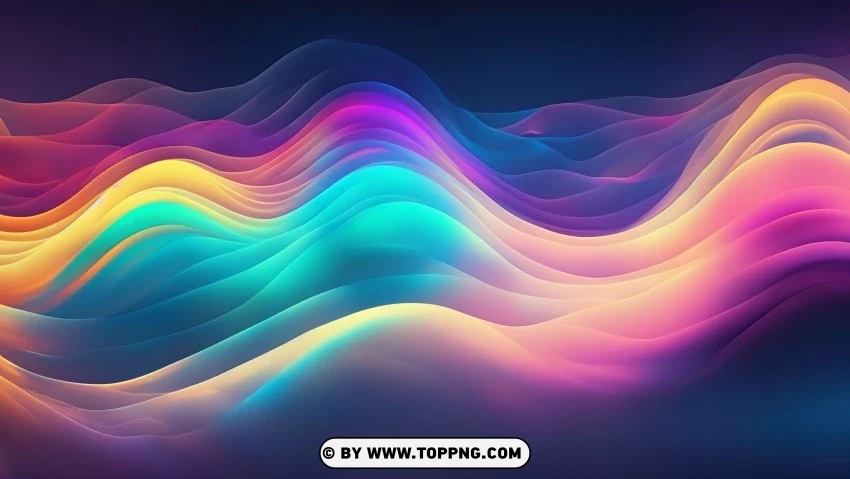 abstract, wave, background, colorful, rainbow, gradient, lines