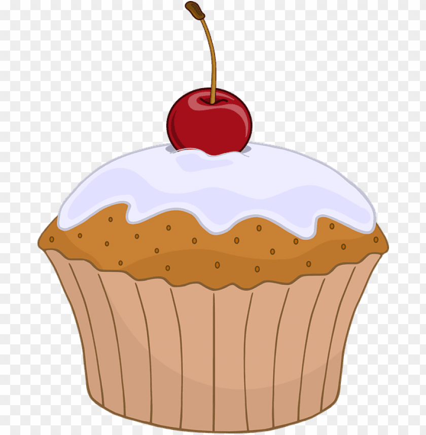 fruit, illustration, cake, graphic, nature, retro clipart, cupcake