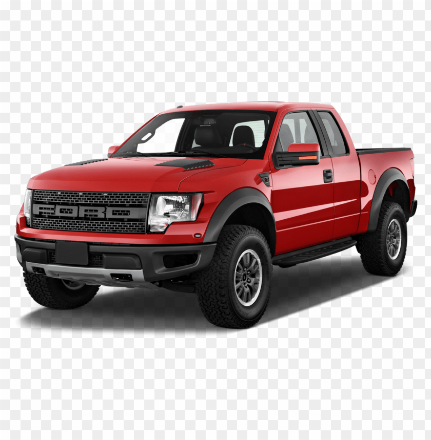 red truck, pickup truck, Ford vehicle, off-road vehicle, modern automotive, four-wheel drive, highway driving