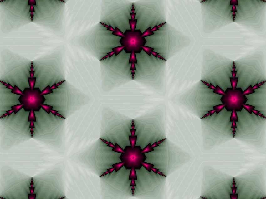 fractal, pattern, shapes, symmetry, abstraction