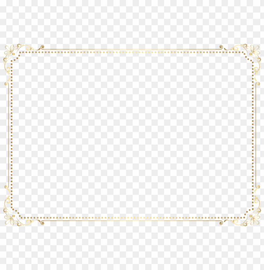 frame border gold