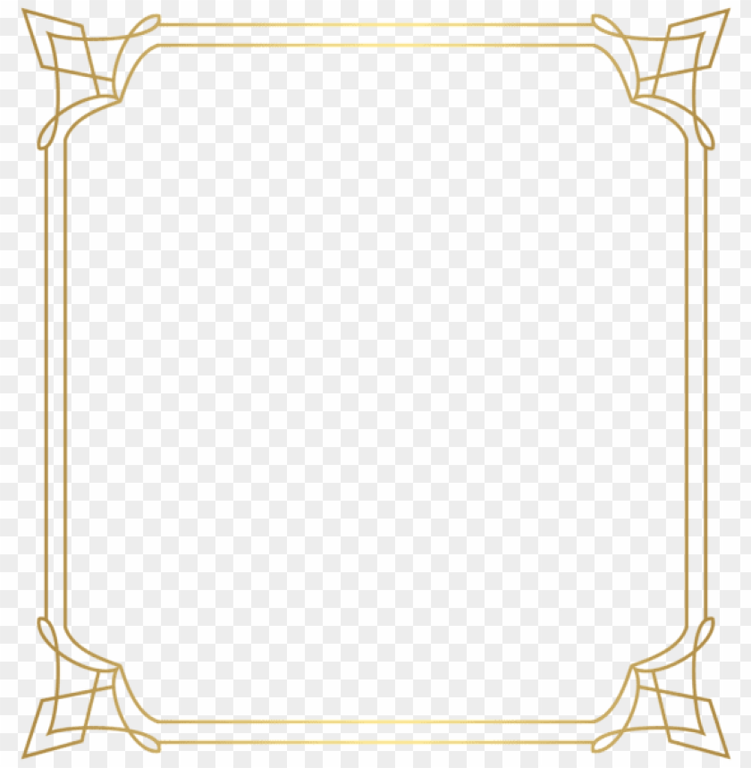 frame border golden