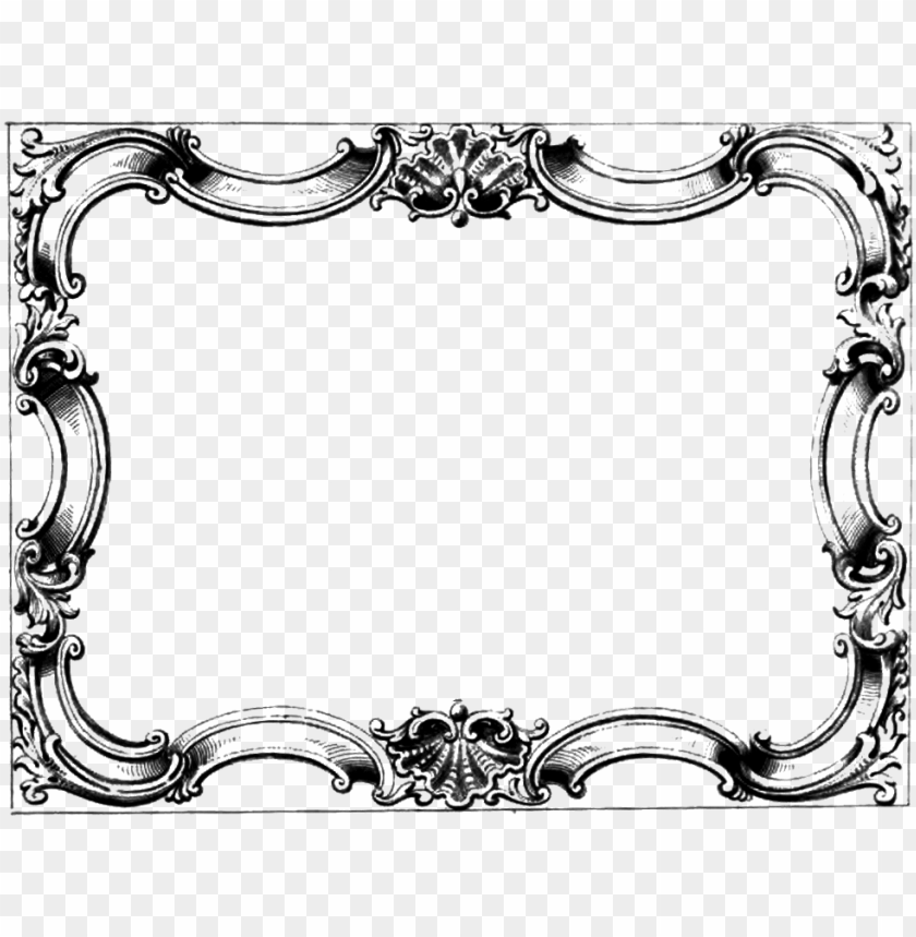 symbol, frame, food, certificate, border, floral border, retro clipart