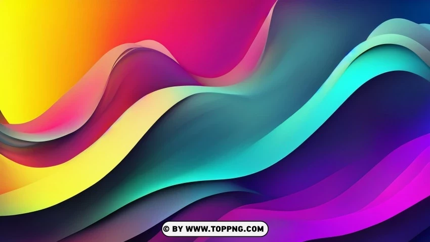 abstract, wave, background, colorful, rainbow, gradient, lines