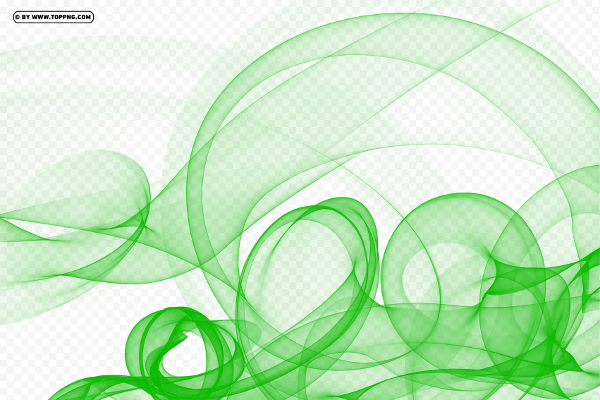 Free Green Abstract Bg PNG Transparent Background