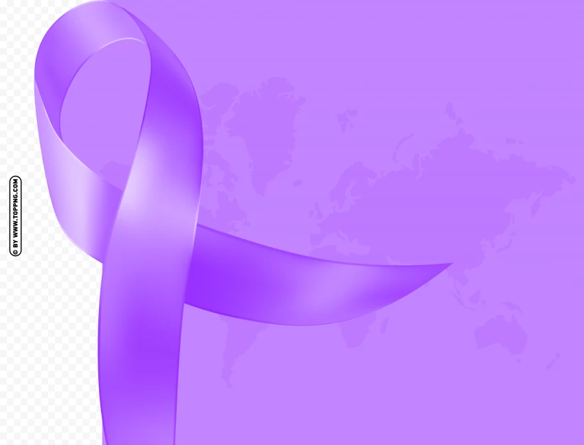 Free Hd Template Design Of Stomach Cancer With Ribbon PNG Transparent Background