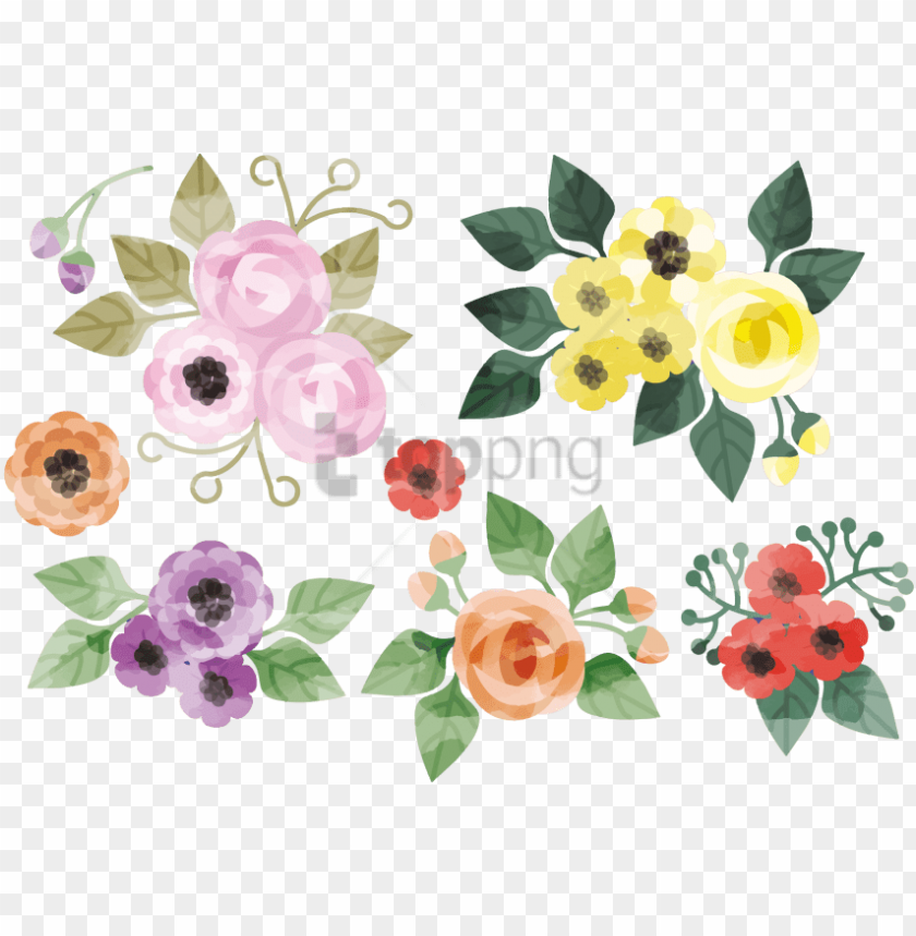 symbol, plants, isolated, garden, river, flowers background, illustration