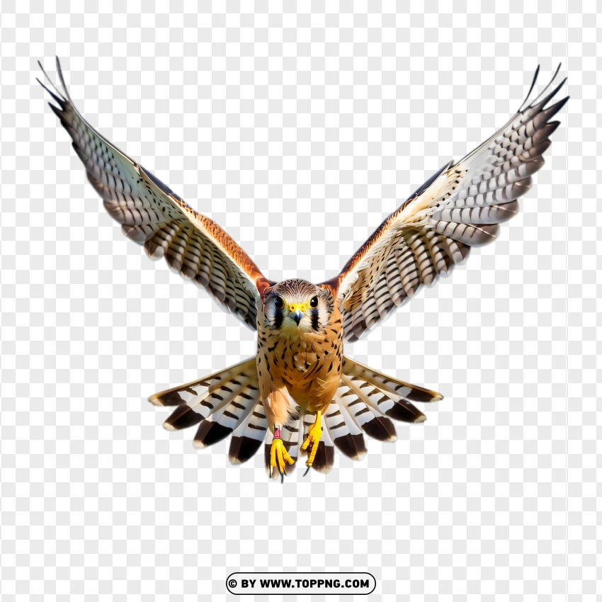 bird, hawk, flying, wings