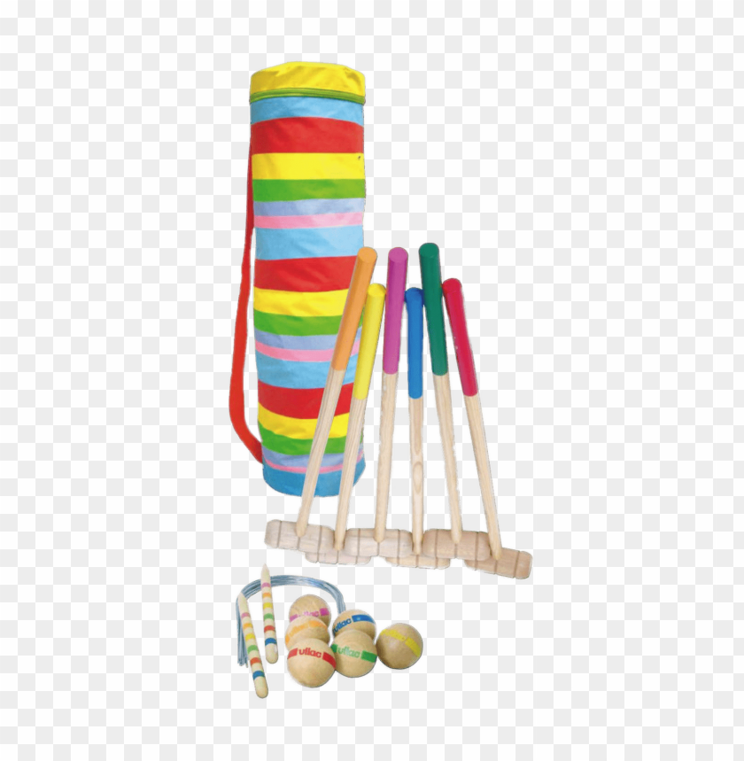 croquet set, colorful wooden mallets, outdoor games, lawn activities, recreational sports, family fun, garden games