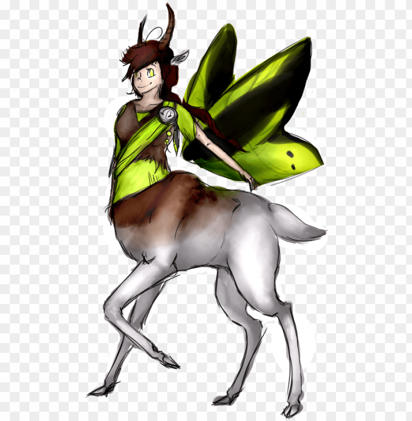 gazelle/butterfly/human hybrid thing - gazelle/butterfly/human hybrid thing