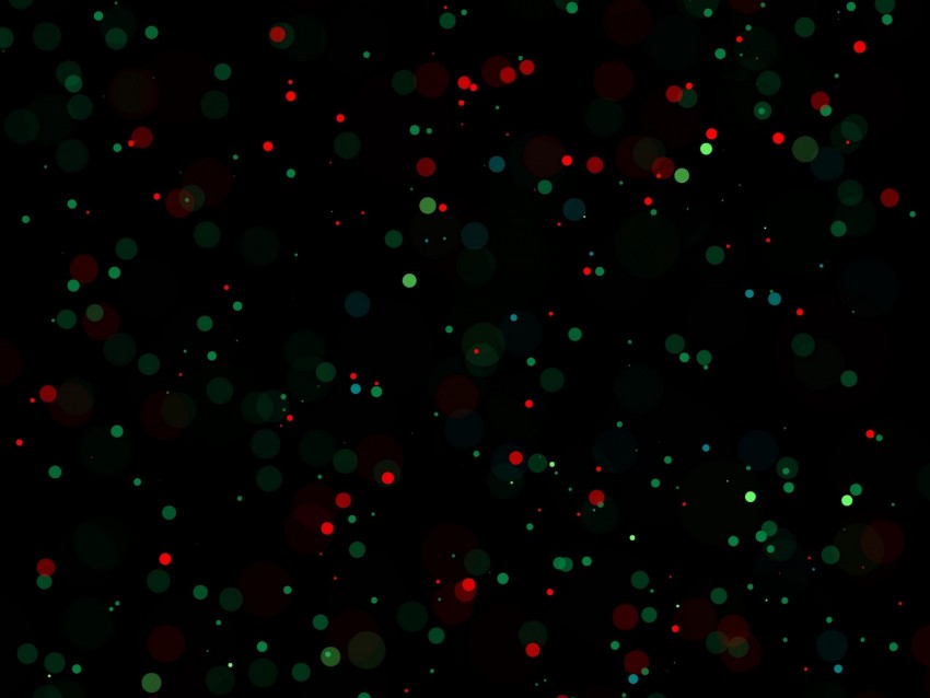 glare, bokeh, circles, green, red, points