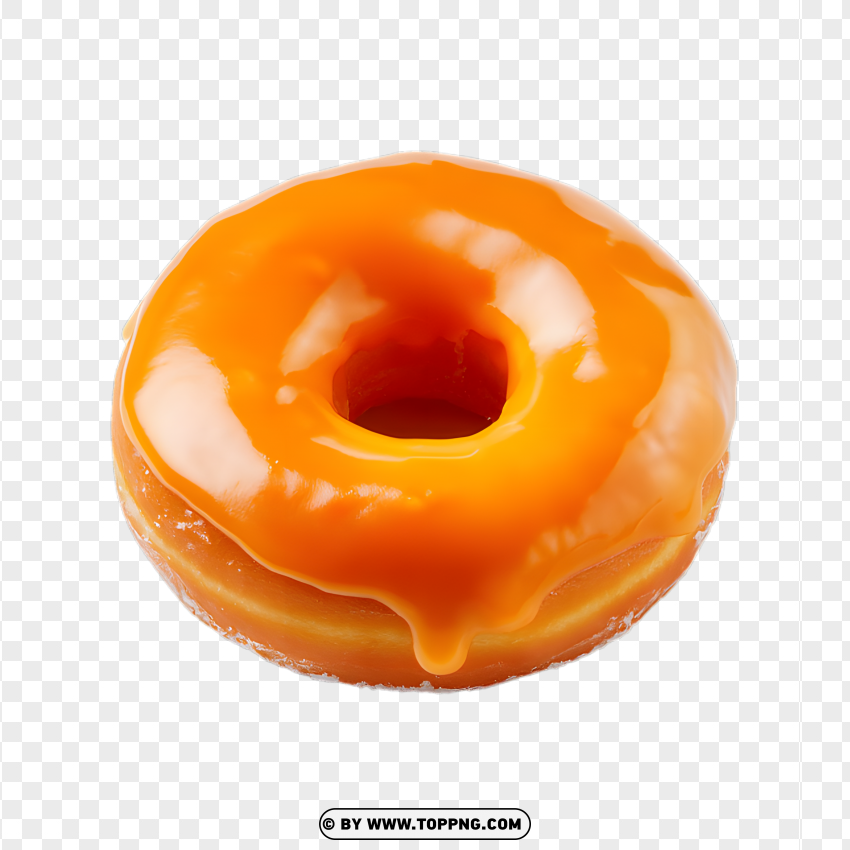 Glazed Donut Photo Download PNG Transparent Background